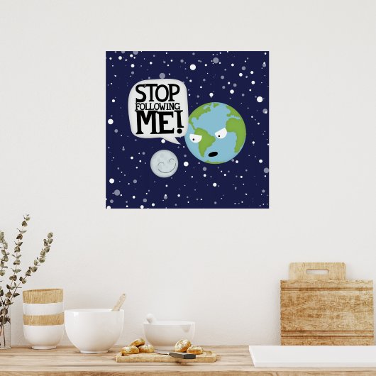 Poster Moon Stalker (énorme affiche) (Cuisine)