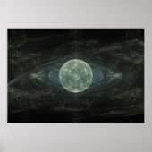 Poster "Moon Station" Fractal Art (Devant)