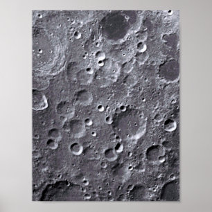 Poster Moon surface