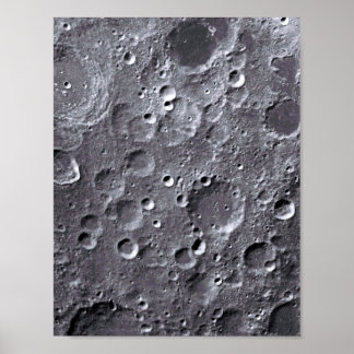 Poster Moon surface