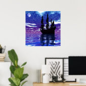 Poster Moon Voyager (Bureau à domicile)