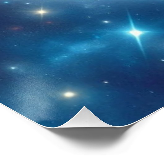 Poster Moonage sourit (Coin)