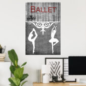 Poster .::MoonDreams : Ballet série 1 (Bureau à domicile)