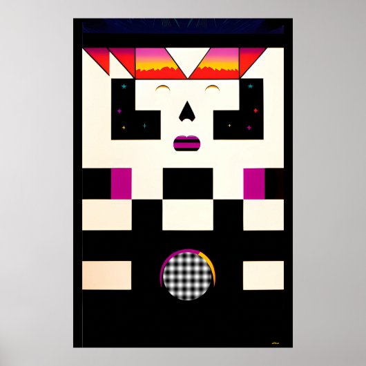 Poster Moonies - Ken Gage Art (Devant)