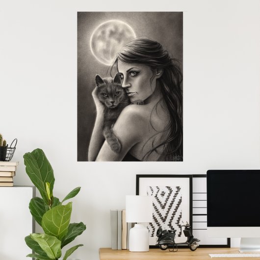 Poster Moonlight (Bureau à domicile)