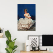 Poster Moonlight and Roses 1965 Vintage Style Elvgren (Bureau à domicile)