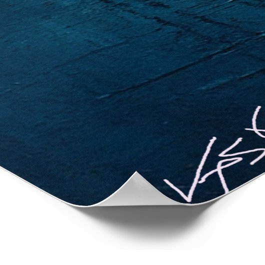 Poster Moonlit Reflections - Bare Trees (Coin)