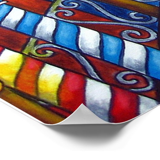 Poster Moonlit Venice Imprimer par Lisa Lorenz (Coin)