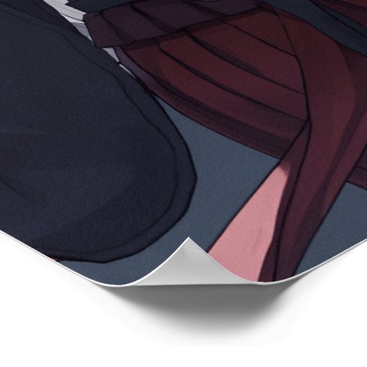 Poster Moonlit Warrior (Coin)