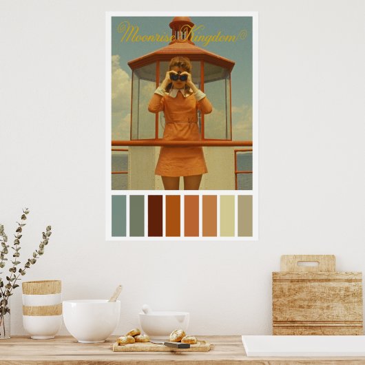 Poster Moonrise Kingdom (Cuisine)