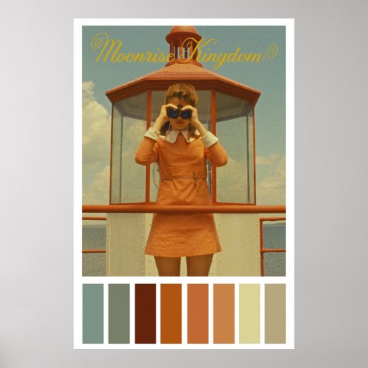 Poster Moonrise Kingdom (Devant)