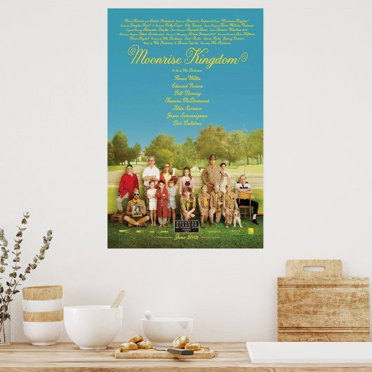 Poster Moonrise Kingdom (Cuisine)