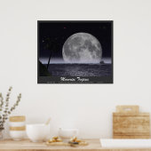 Poster Moonrise Tropica (Cuisine)