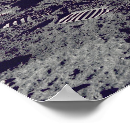 Poster Moonwalk Apollo 17 (Coin)