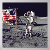 Poster Moonwalk Apollo 17 (Devant)