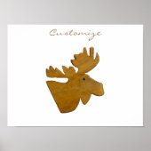 Poster Moose Head Thunder_Cove (Devant)