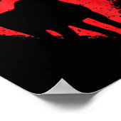 Poster Moose Lover Valentines Day Cute Red Heart Wild Ani (Coin)