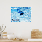 Poster Moose urbaine (Cuisine)