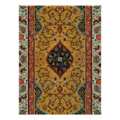 Poster Moquette Perse antique Design élégant (Devant)