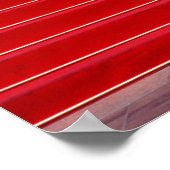 Poster moquette rouge (Coin)