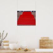 Poster moquette rouge (Cuisine)