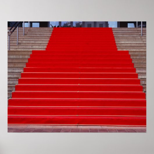 Poster moquette rouge (Devant)