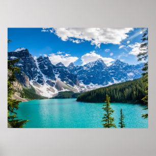 Poster Moraine Lake