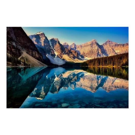 Poster Moraine Lake, Canada, (Devant)