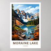 Poster Moraine Lake Canada Imprimer (Devant)