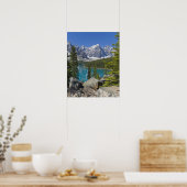 Poster Moraine Lake, Rocheuses canadiennes, Alberta, Cana (Cuisine)