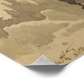 Poster Moran - Demi-Dôme Yosemite 1872 (Coin)