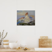 Poster Moran - Le Castle Rock Green River Wyoming (Cuisine)