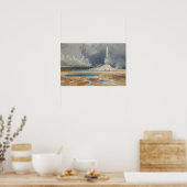Poster Moran - Le Château Geyser Upper Geyser Park (Cuisine)