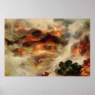 Poster Moran - Le Parc Yellowstone