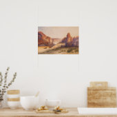 Poster Moran - Le Rocher De L'Acoma Nouveau-Mexique 1902 (Cuisine)