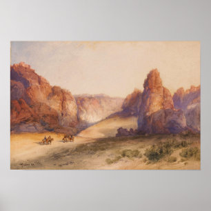 Poster Moran - Le Rocher De L'Acoma Nouveau-Mexique 1902