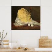 Poster Morceau de beurre - Antoine Vollon Art (Cuisine)