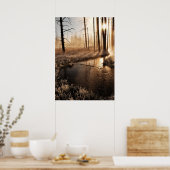Poster Morceau de Yellowstone gelé (Cuisine)