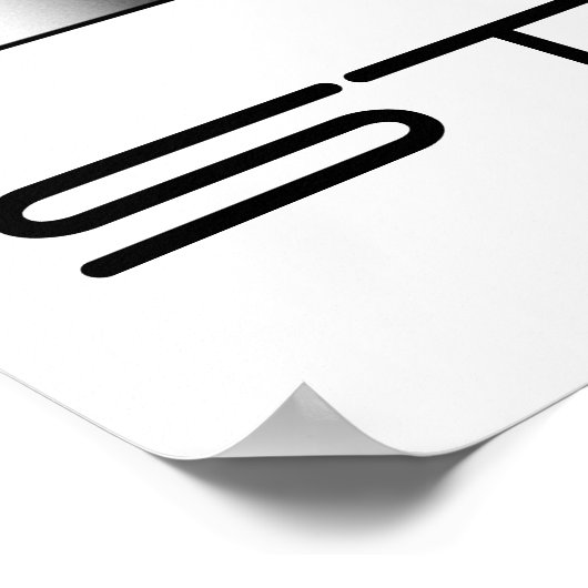 Poster Morceaux de T (Coin)