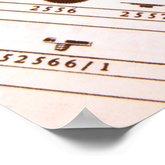 Poster Morceaux de temps (Coin)