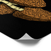 Poster Morel Mushroom (Coin)