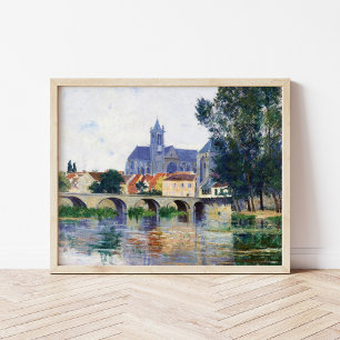 Poster Moret-sur-Loing William Lamb Picknell