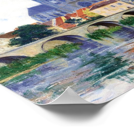 Poster Moret-sur-Loing | William Lamb Picknell (Coin)