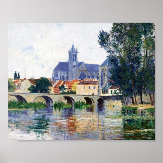 Poster Moret-sur-Loing | William Lamb Picknell (Devant)