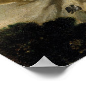 Poster Moretto da Brescia Christ dans le désert (Coin)