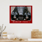 Poster Morgan Plus 4 - Voiture classique (Cuisine)