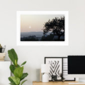 Poster Morgenstimmung (Bureau à domicile)