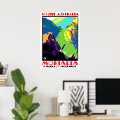Poster Morialta, à 13 km d'Adélaïde, Australie du Sud (Bureau à domicile)