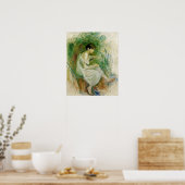 Poster Morisot - Baigneuse en chemise 1894 (Cuisine)