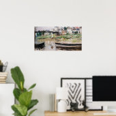 Poster Morisot - Bateaux Sur La Seine 1880 (Bureau à domicile)
